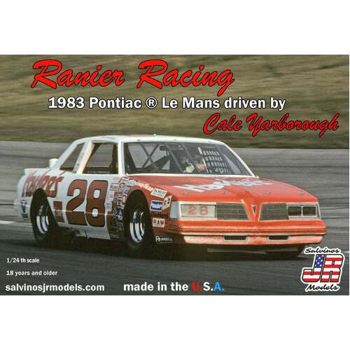 Salvinos J R RRLM1983D 1/24 Ranier Racing 1983 Pontiac LeMans driven by Cale Yarborough