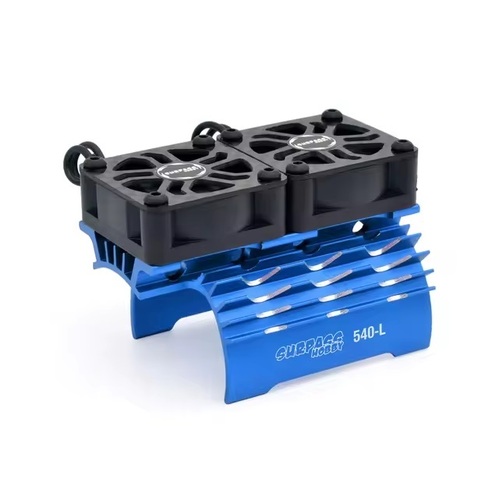 Surpass 60*30*40 blue+black fan for 1/10 motor Blue