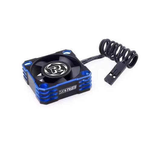 Surpass Hobby Rocket Aluminium cooling fans 30x30mm 28000RPM @5.8V-8.4V Black & Blue