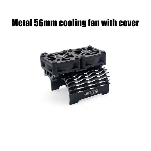 Surpass Double fans + 56mm heatsink Black 8.4V/16000RPM for 1/5 55/56/58mm