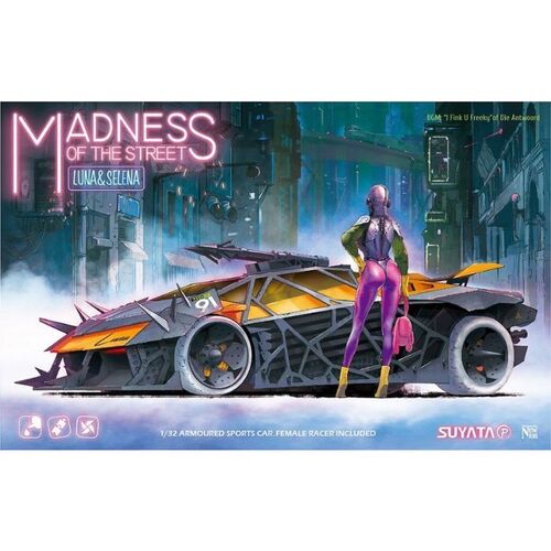 Suyata Madness Of The Streets - Luna & Selena Plastic Model Kit