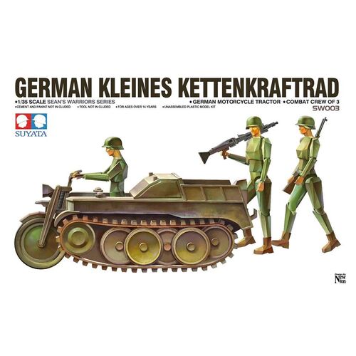 Suyata German Kleines Kettenkraftrad Plastic Model Kit