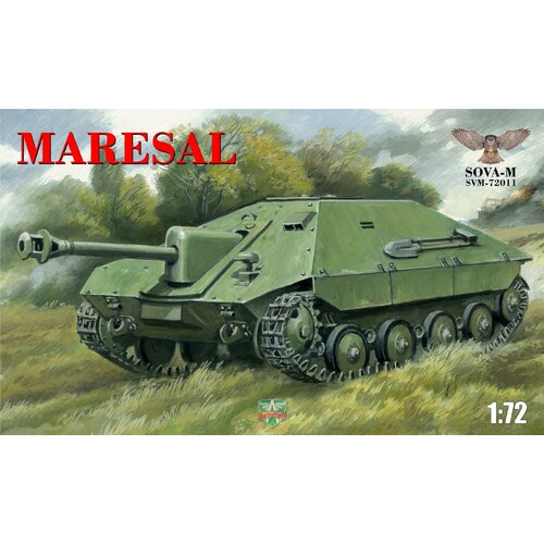 Sova-M 1/72 MARESAL Romanian tank destroyer Plastic Model Kit