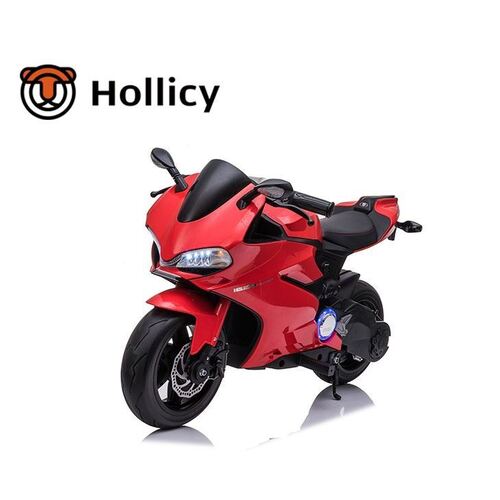 Hollicy Bike Electric Ride-on, Red