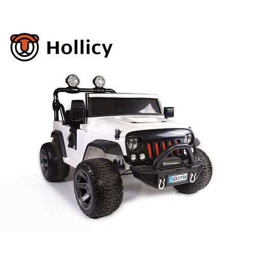 Hollicy Offroad Electric Ride-on, White