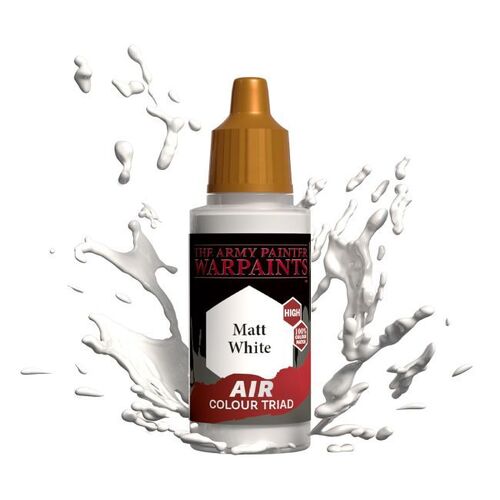 The Army Painter Warpaints Air: Matt White - 18ml Acrylic Paint