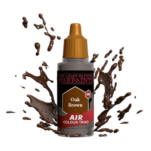 The Army Painter Warpaints Air: Oak Brown - 18ml Acrylic Paint