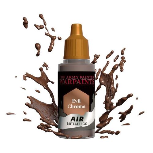 The Army Painter Warpaints Air: Evil Chrome - 18ml Acrylic Paint