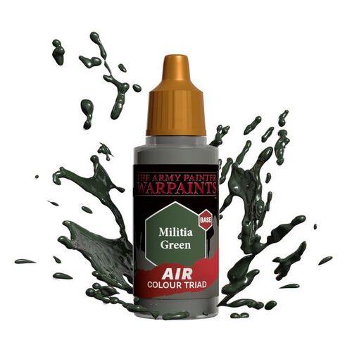 The Army Painter Warpaints Air: Militia Green - 18ml Acrylic Paint