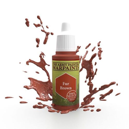 The Army Painter Warpaints: Fur Brown - 18ml Acrylic Paint