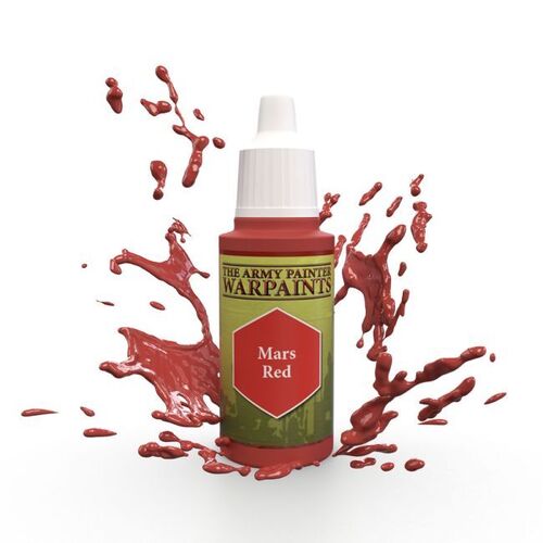 The Army Painter Warpaints: Mars Red - 18ml Acrylic Paint