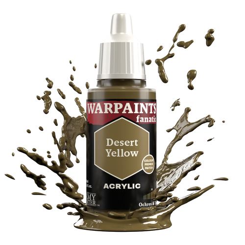 The Army Painter Warpaints Fanatic: Desert Yellow - 18ml Acrylic Paint