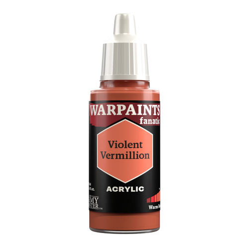 The Army Painter Warpaints Fanatic: Violent Vermilion - 18ml Acrylic Paint