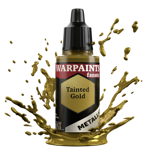 The Army Painter Warpaints Fanatic Metallic: Tainted Gold - 18ml Acrylic Paint