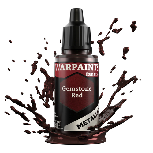 The Army Painter Warpaints Fanatic Metallic: Gemstone Red - 18ml Acrylic Paint