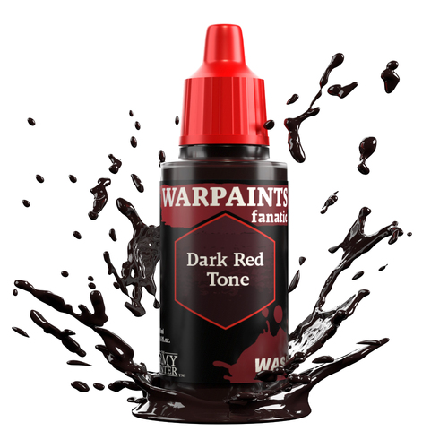 The Army Painter Warpaints Fanatic Wash: Dark Red Tone - 18ml Acrylic Paint