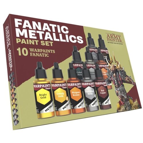 The Army Painter Warpaints Fanatic: Metallics Paint Set