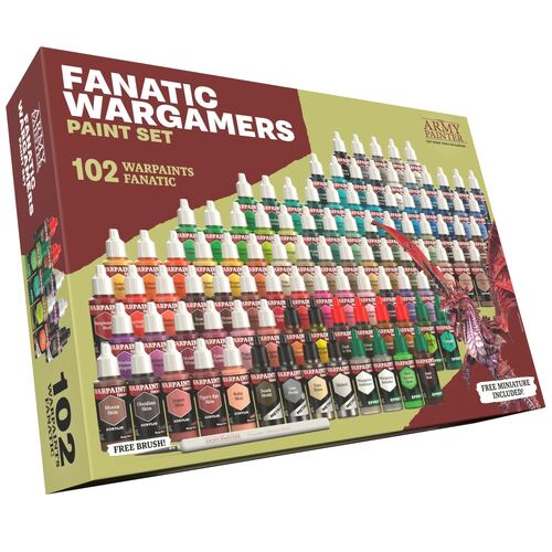 The Army Painter Warpaints Fanatic: Wargamers Paint Set