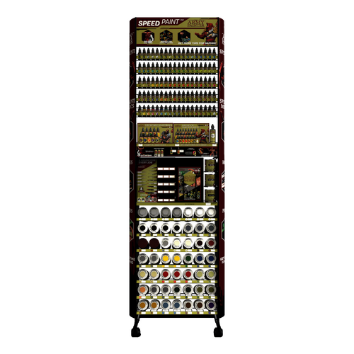 The Army Painter Speedpaint & Colour Primer Rack (WP8800 + WP8803)