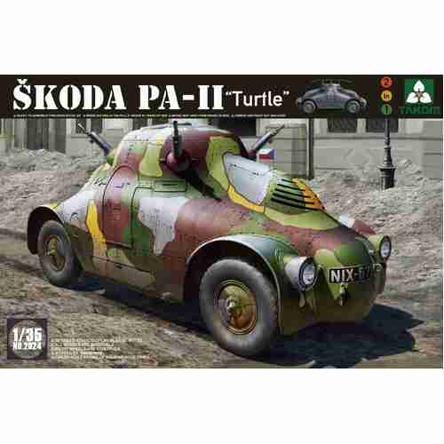 Takom 1/35 WWII S?koda PA-II (Turtle) Plastic Model Kit