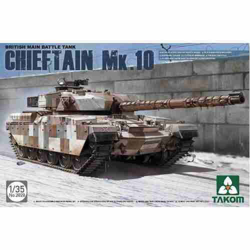 Takom 1/35 British Main Battle Tank Chieftain Mk.10 Plastic Model Kit