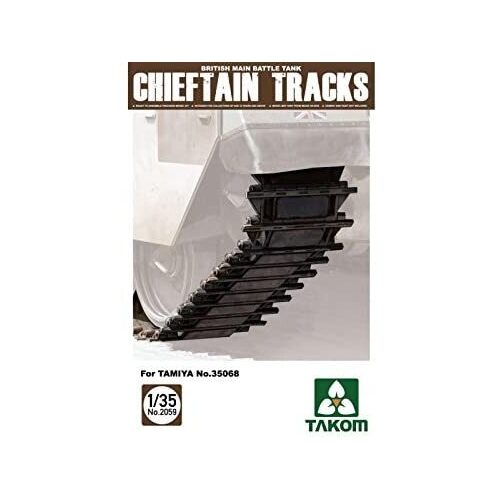 Takom 1/35 British Main Battle Tank Chieftain Tracks