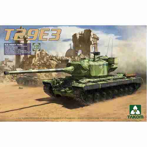 Takom 1/35 U.S. Heavy Tank T29E3 Plastic Model Kit