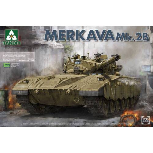 Takom 1/35 Israeli main battle tank Merkava mk.2b Plastic Model Kit