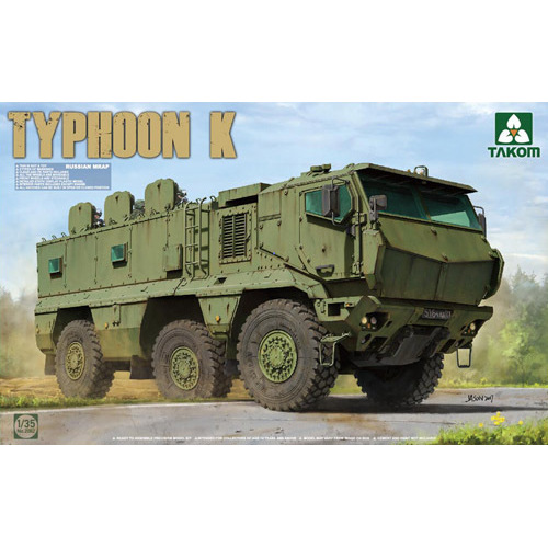 Takom 1/35 Russian MRAP Typhoon-K Plastic Model Kit