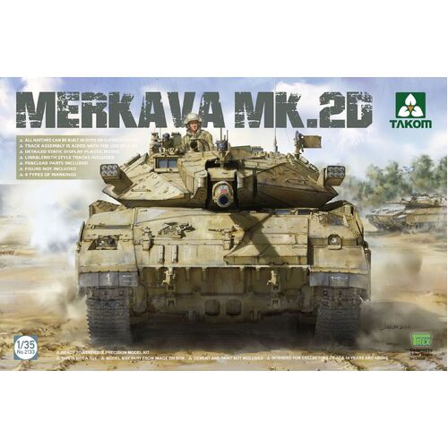 Takom 1/35 Merkava MK.2D Plastic Model Kit