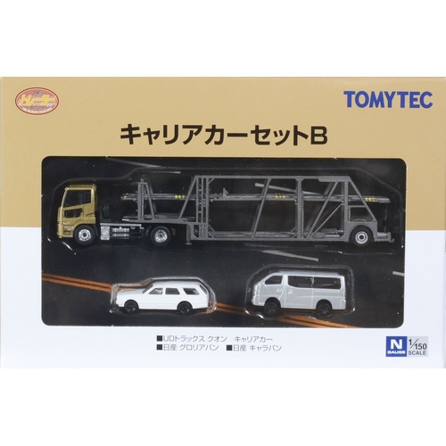 Tomytec Trailer Collection Carrior Car Set B