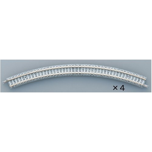 Tomix N Curve PC Track 11" 280mm Radius, 45° (4)