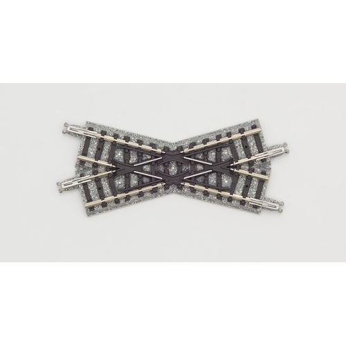 Tomix N 30° Crossing 2-7/8" 72.5mm Straight Length Track