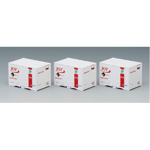 Tomix N UR19A-15000 type container (Nippon Oil Transport, red, 3 pieces)