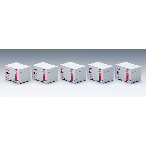 Tomix N UR19A-10000 type container (Japan Oil Transport, pink, 5 pieces)