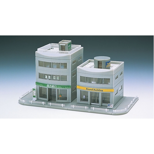 Tomix N Round Building (Grey)