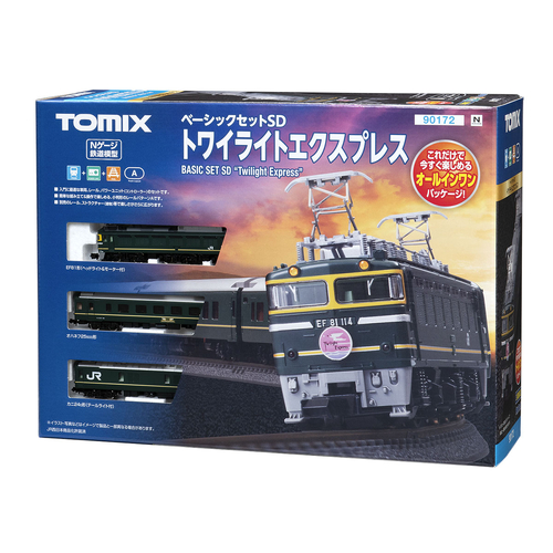 Tomix N Starter Set SD Twilight Express