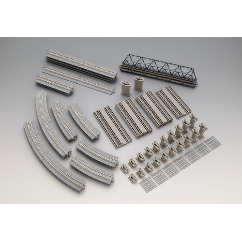 Tomix N Canted Track 3D Crossing Set