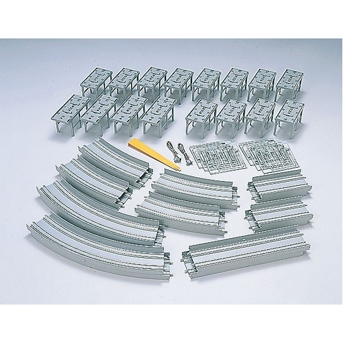 Tomix N Doubel Track, Slab large round