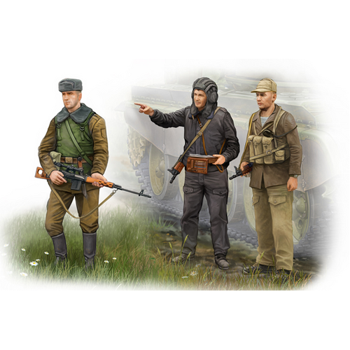 Trumpeter 1/35 Soviet Soldier –Afghan War Plastic Model Kit