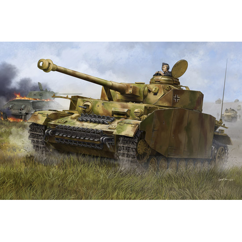 Trumpeter 1/16 German Pzkpfw IV Ausf.H Medium Tank Plastic Model Kit [00920]