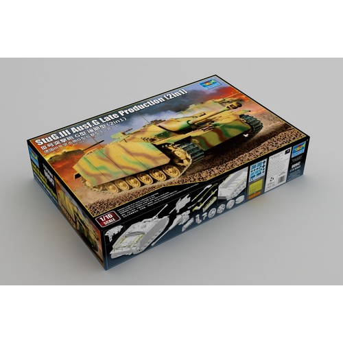 Trumpeter 1/16 StuG.III Ausf.G Late Production (2in1) Plastic Model Kit [00947]