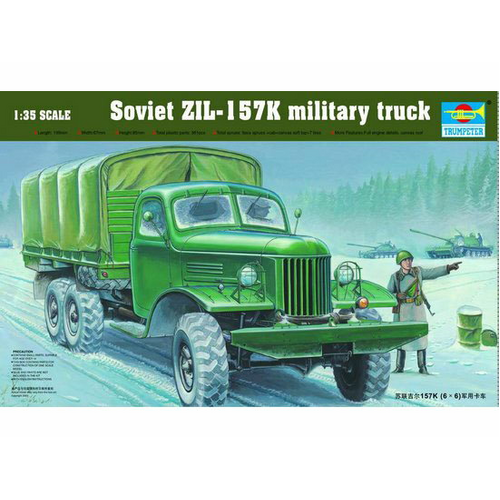 Trumpeter 1/35 Soviet ZIL-157K Military Truck