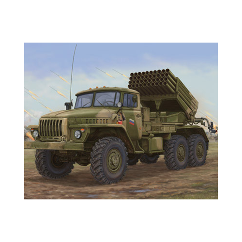 Trumpeter 1/35 Russian BM-21 Hail MRL – Late