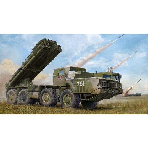 Trumpeter 1/35 Russian 9A52-2 Smerch-M multiple rocket launcher of RSZO 9k58 Smerch MRLS