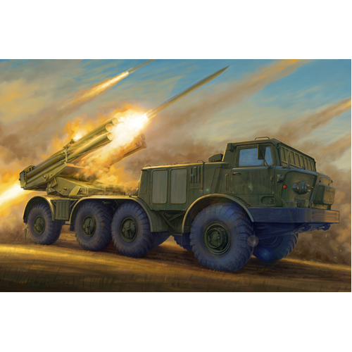 Trumpeter 1/35 Russian 9P140 TEL of 9K57 Uragan Multiple Launch Rocket System