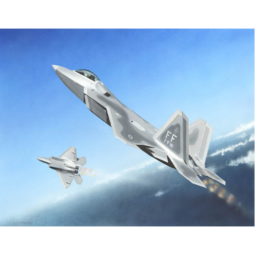 Trumpeter 1/144 F-22A Raptor Plastic Model Kit [01317]