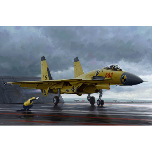 Trumpeter 1/72 Chinese J-15 with flight deck