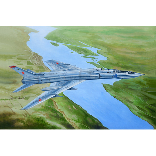 Trumpeter 1/72 Tu-128UT Fiddler Plastic Model Kit