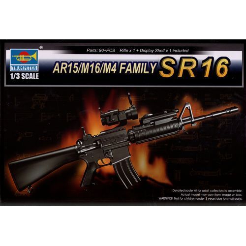 Trumpeter 1/3 AR15/M16/M4 FAMILY-SR16